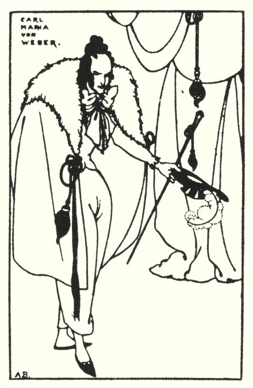 Carl Maria von Weber od Aubrey Beardsley