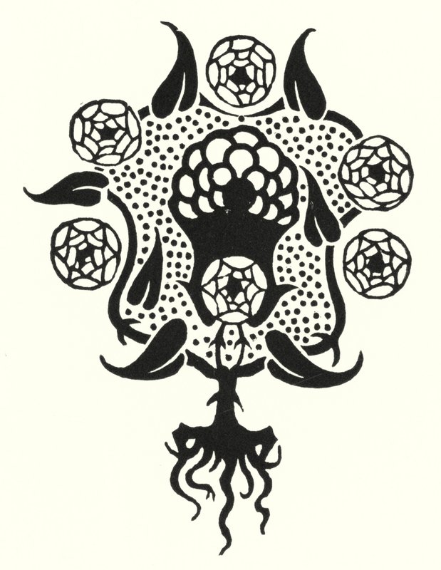 Design pro přední obálku "Salome" od Aubrey Beardsley