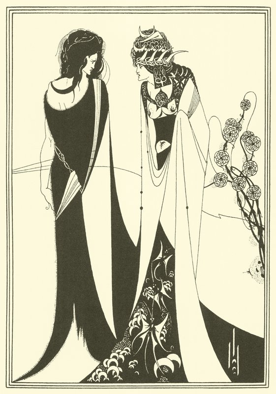 John a Salome od Aubrey Beardsley