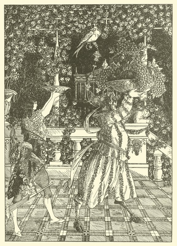 Nosiči ovoce od Aubrey Beardsley