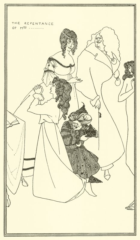 Pokání z... od Aubrey Beardsley