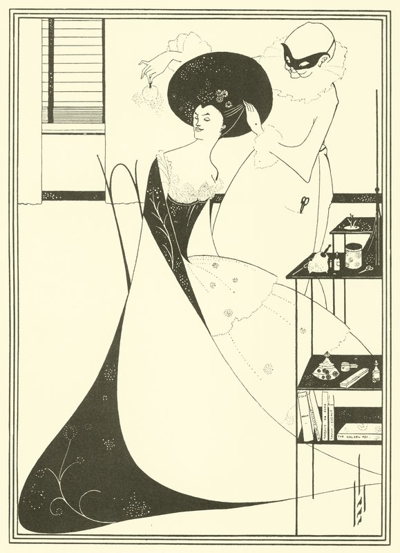 Toaleta Salome od Aubrey Beardsley