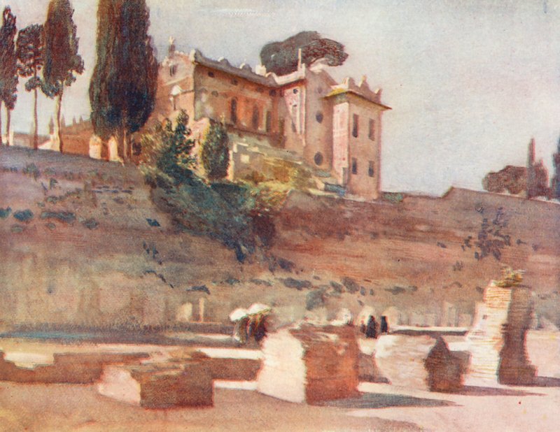 Řím: (barevná litografie) od Aubrey Waterfield