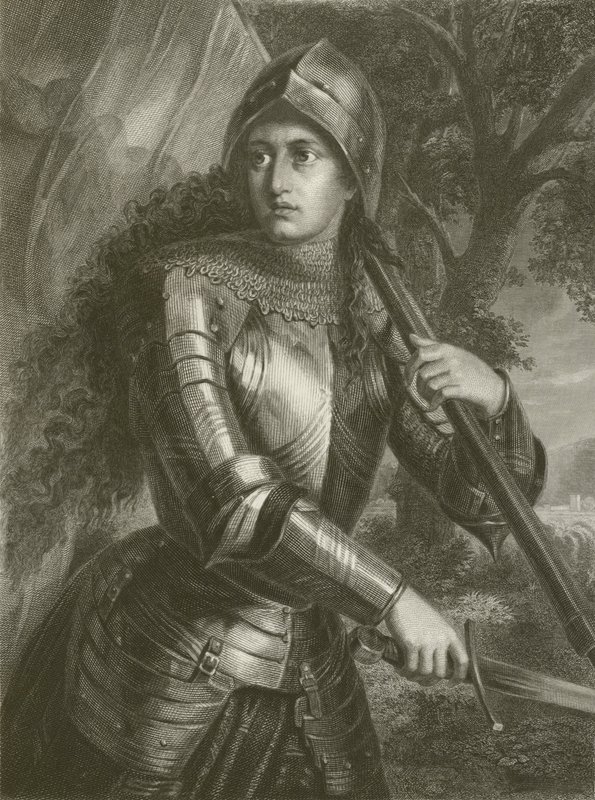 Johanna (rytina) od August Friedrich Pecht