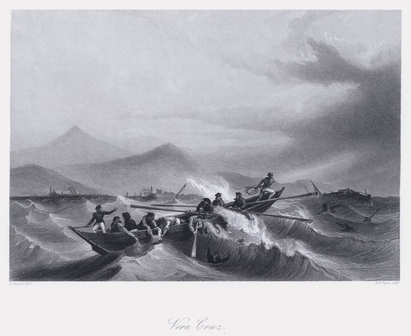 Vera Cruz (rytina) od Auguste Etienne Francois Mayer
