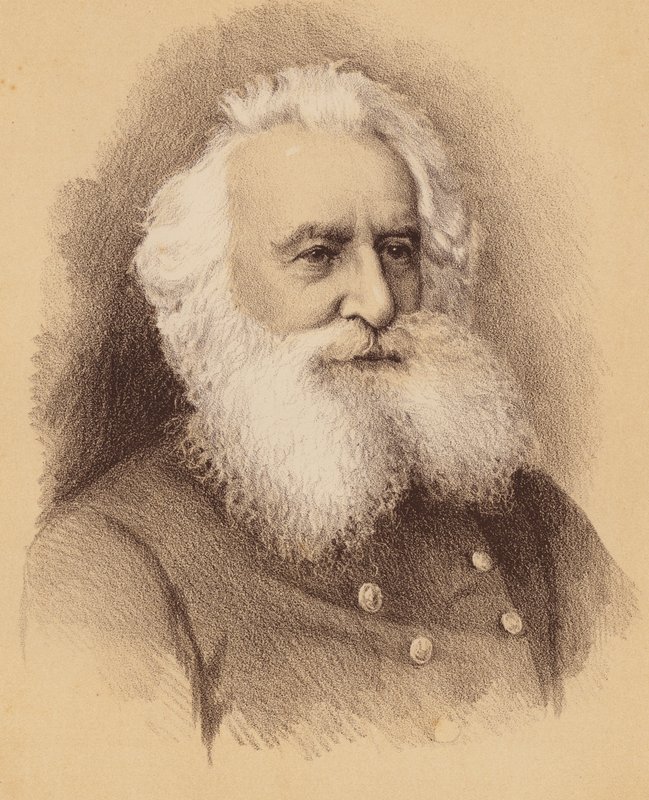 Kapitán Robert Johnston (barevná litografie) od Australian School