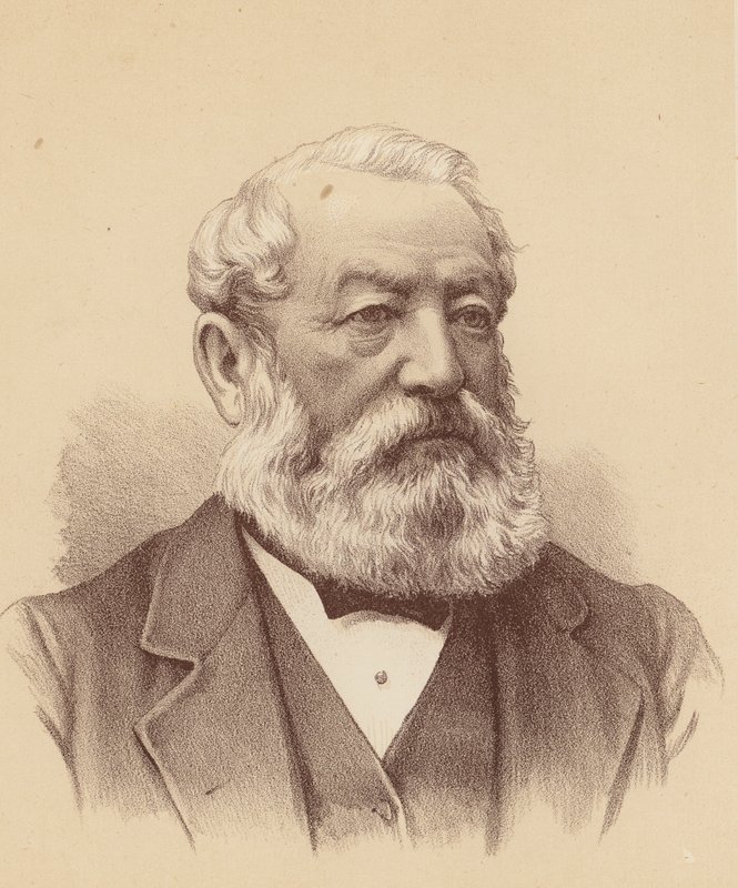 Charles H Humphrey (barevná litografie) od Australian School