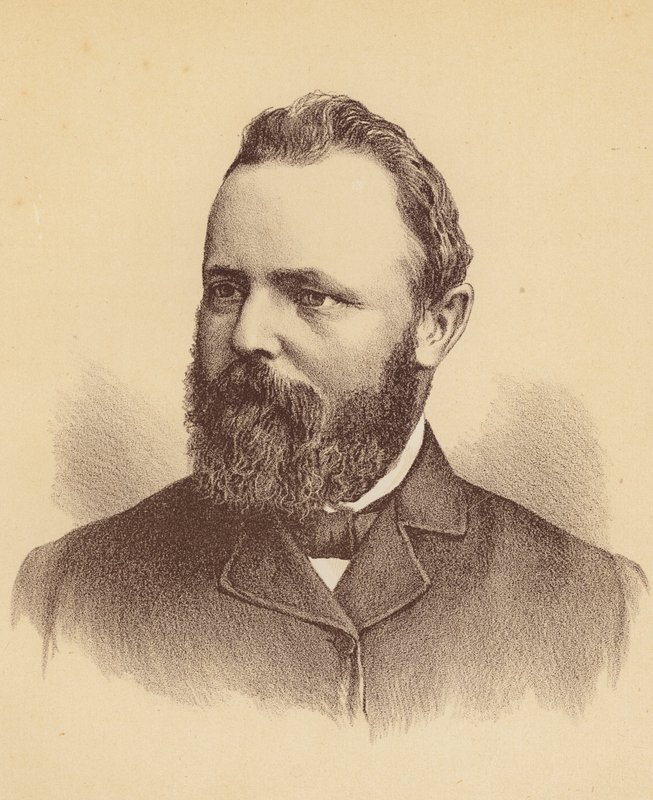 David Alexander Ferguson (barevná litografie) od Australian School