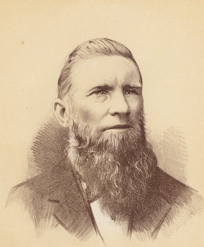 James Fletcher (barevná litografie) od Australian School