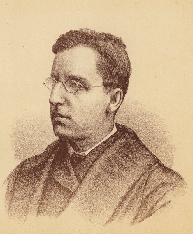 Profesor T. P. Anderson Stuart (barevná litografie) od Australian School