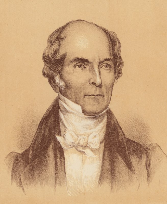 Sir Francis Forbes, první nejvyšší soudce Nového Jižního Walesu (barevná litografie) od Australian School