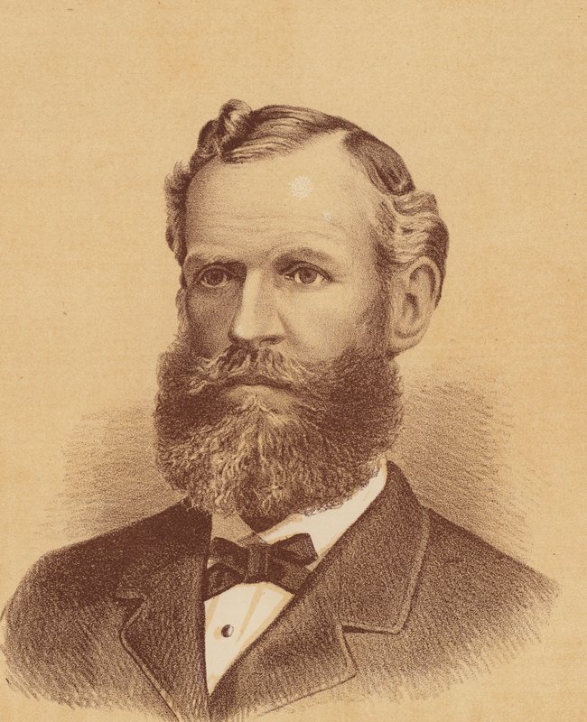 Ctihodný George Henry Cox (barevná litografie) od Australian School