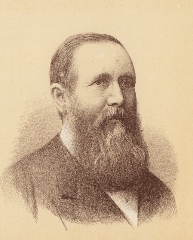 Ctihodný Edmund Webb (barevná litografie) od Australian School