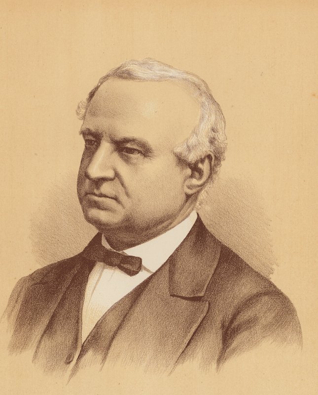 Ctihodný George William Lord (barevná litografie) od Australian School