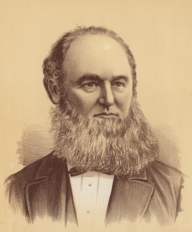 Ctihodný John Marks (barevná litografie) od Australian School