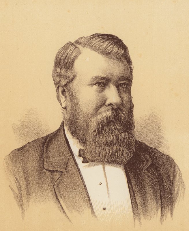 Ctihodný Samuel Henry Terry (barevná litografie) od Australian School