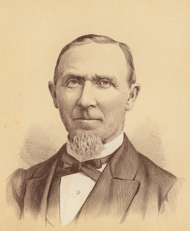 Ctihodný William Walker (barevná litografie) od Australian School