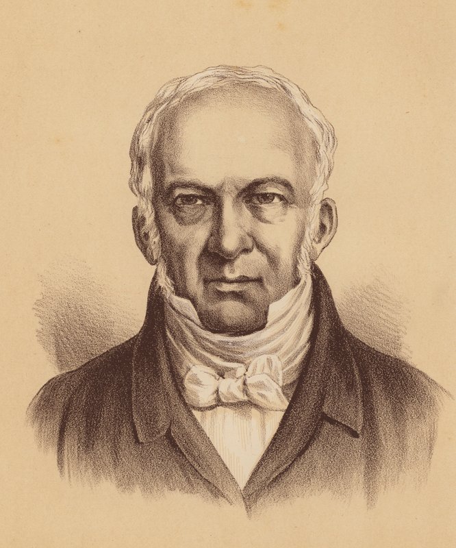 William Cox, Esquire (barevná litografie) od Australian School