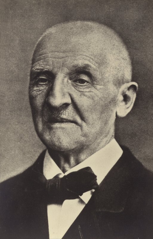 Anton Bruckner , rakouský skladatel (1824-1896). od Austrian Photographer