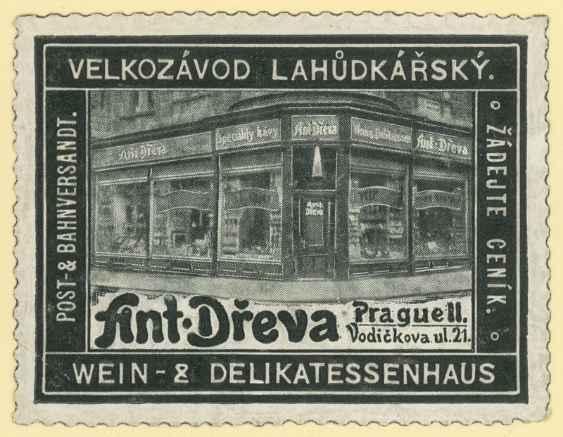 Vinotéka a lahůdkářství Anton Dreva, Praha od Austrian School