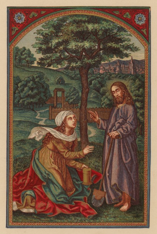 Ježíš jí říká: Maria! (chromolit) od Austrian School