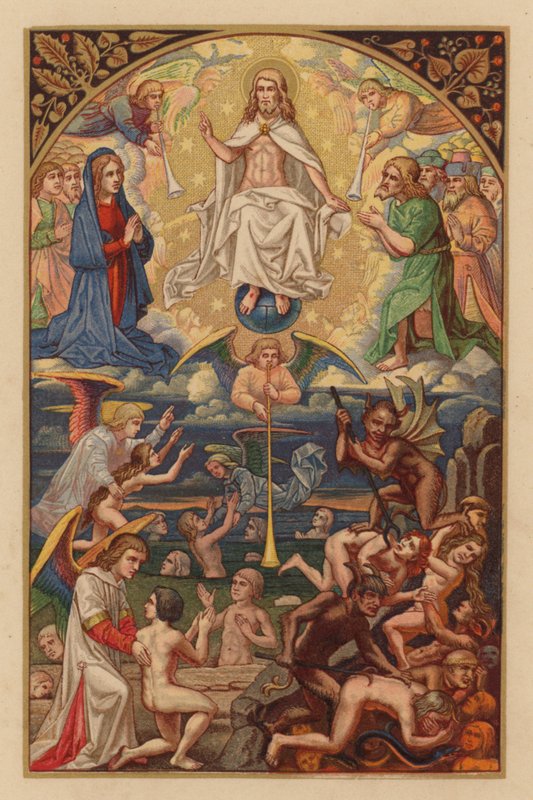 Poslední soud (chromolit) od Austrian School