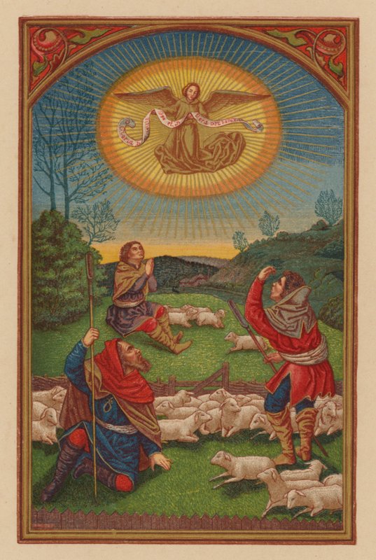 Sláva Bohu na výsostech (chromolit) od Austrian School