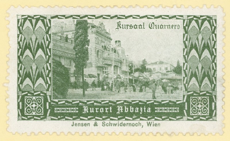 Kursaal Quarnero, letovisko Abbazia (Opatija) od Austrian School