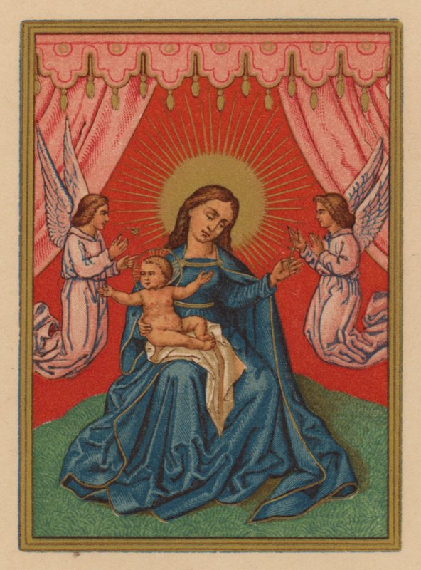Mater Dei (chromolit) od Austrian School