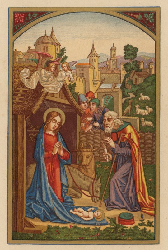 Vánoce (chromolit) od Austrian School