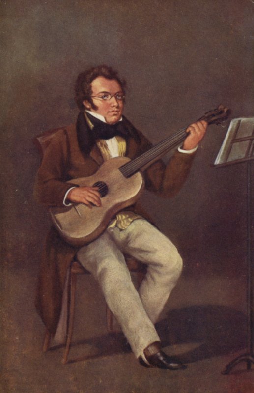 Portrét Franze Schuberta od Austrian School
