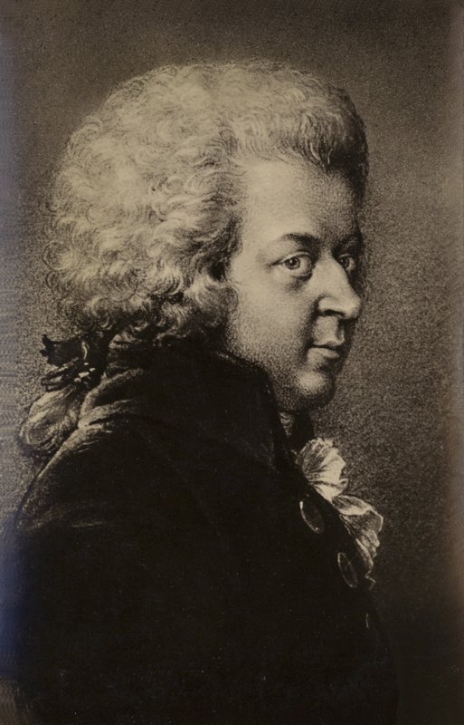 Portrét Wolfganga Amadea Mozarta od Austrian School