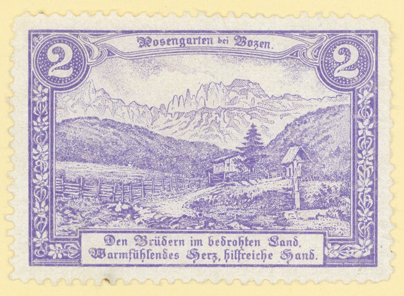 Rosengarten, poblíž Bozen, Rakousko od Austrian School