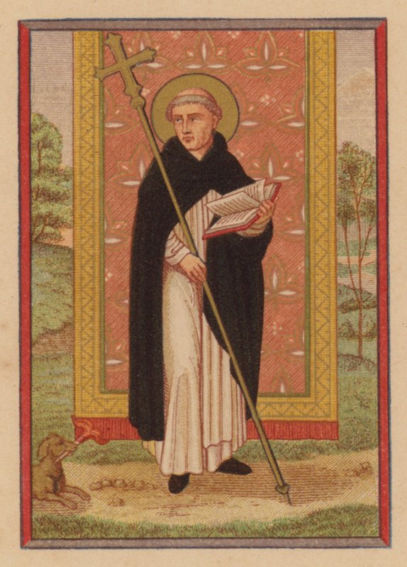 Svatý Dominik (chromolit) od Austrian School