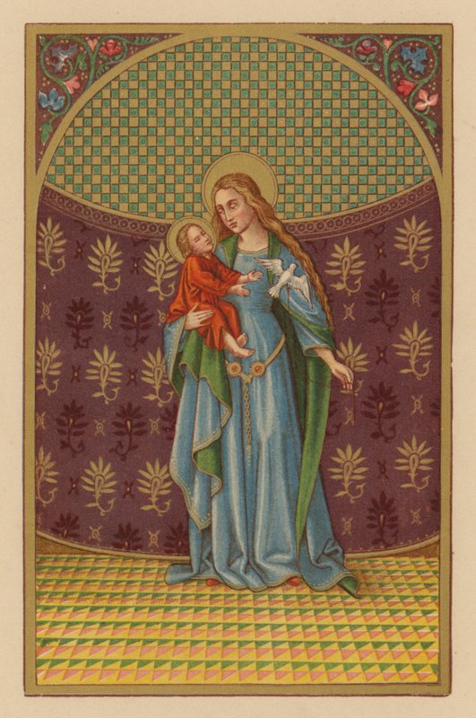 S Maria Mater Dei (chromolit) od Austrian School