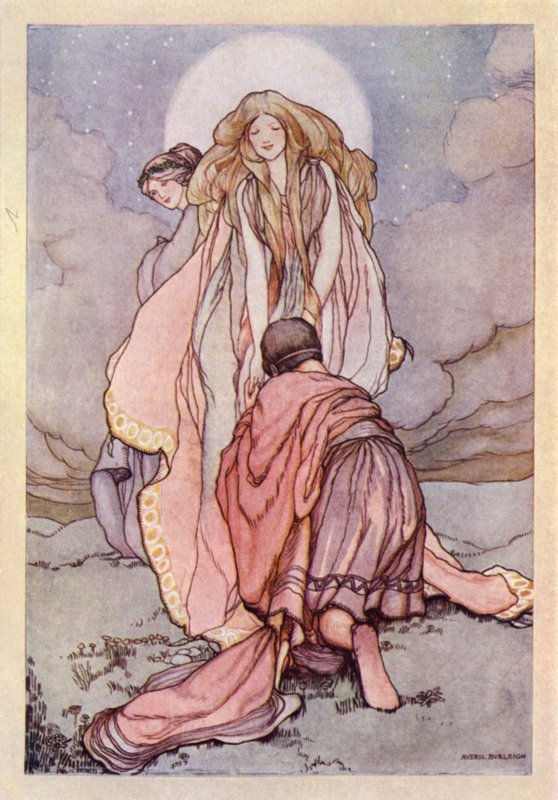 John Keats: Endymion (barevné lito) od Averil Mary Burleigh