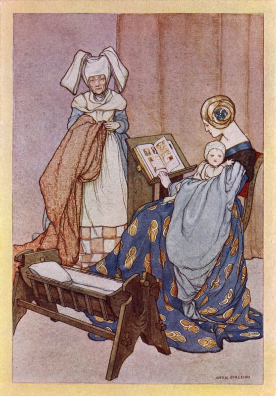 John Keats: Epistle to George Keats (barevné lito) od Averil Mary Burleigh