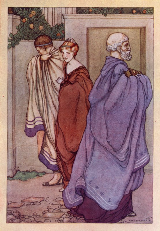 John Keats: Lamia (barevné lito) od Averil Mary Burleigh