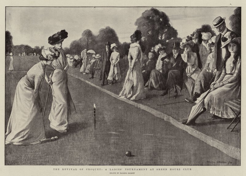 The Revival of Croquet, A Ladies