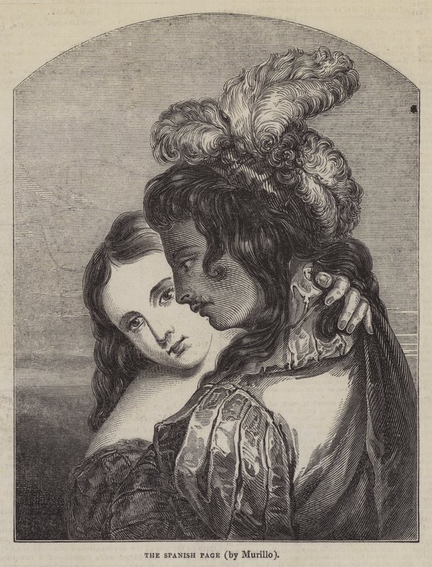 Španělská stránka od Bartolomé Esteban Murillo