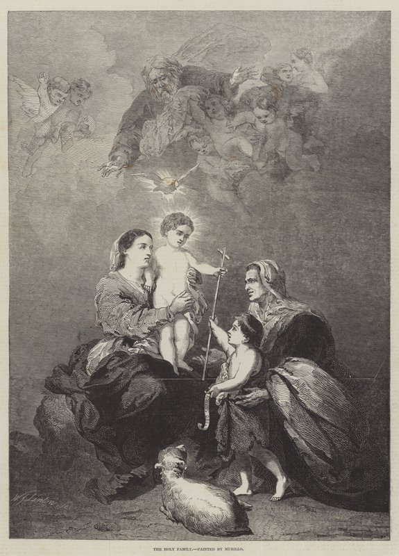 Svatá rodina od Bartolomé Esteban Murillo
