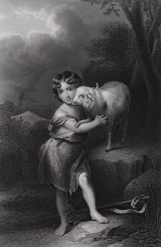 Nemluvně St John od Bartolomé Esteban Murillo