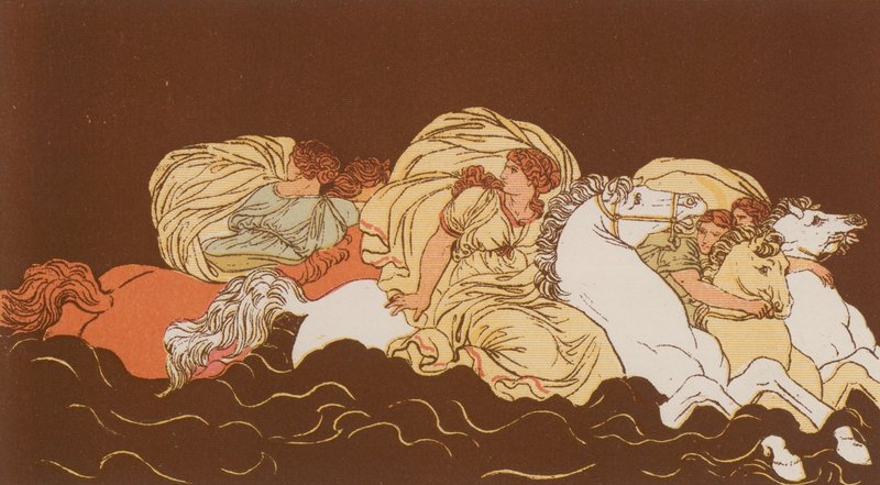 Cloelia a její společníci od Bartolomeo Pinelli