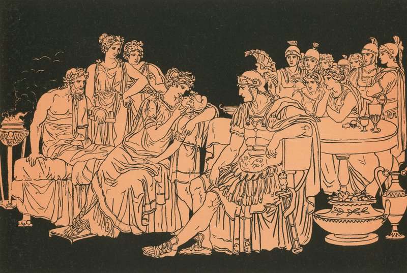 Dido a falešný Askanius od Bartolomeo Pinelli
