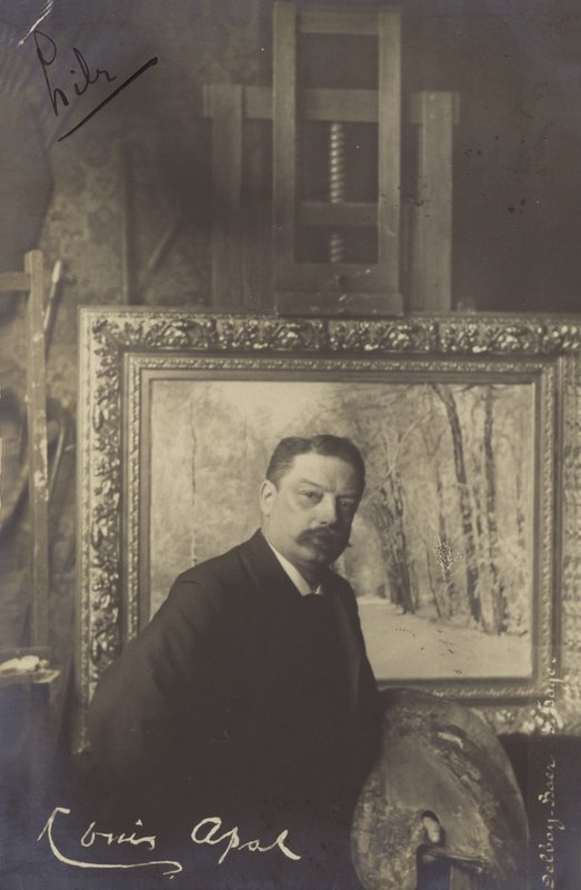 Louis Apol , holandský malíř od Belgian Photographer