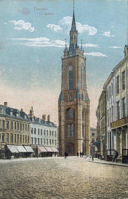 Tournai: Zvonice (barevné foto) od Belgian Photographer