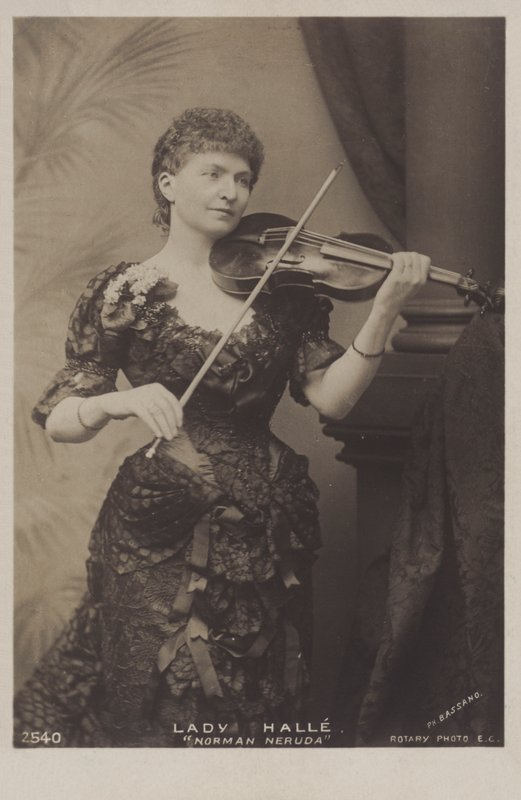 Wilma Neruda, Lady Halle, moravská houslistka od Belgian Photographer