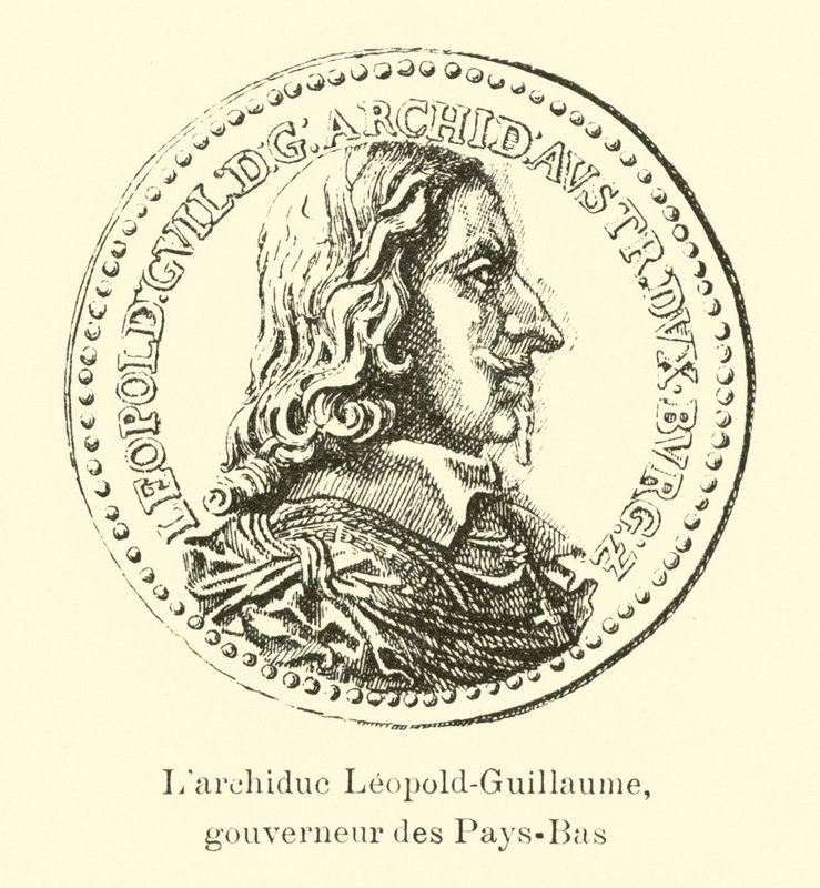 Arcivévoda Leopold Wilhelm Rakouský, guvernér Nizozemska od Belgian School