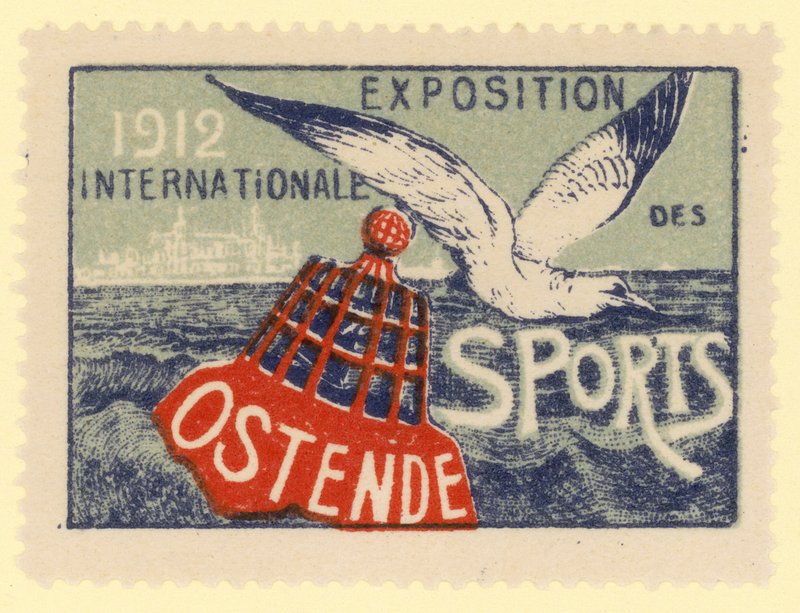 Mezinárodní sportovní výstava, Oostende, Belgie, 1912 od Belgian School