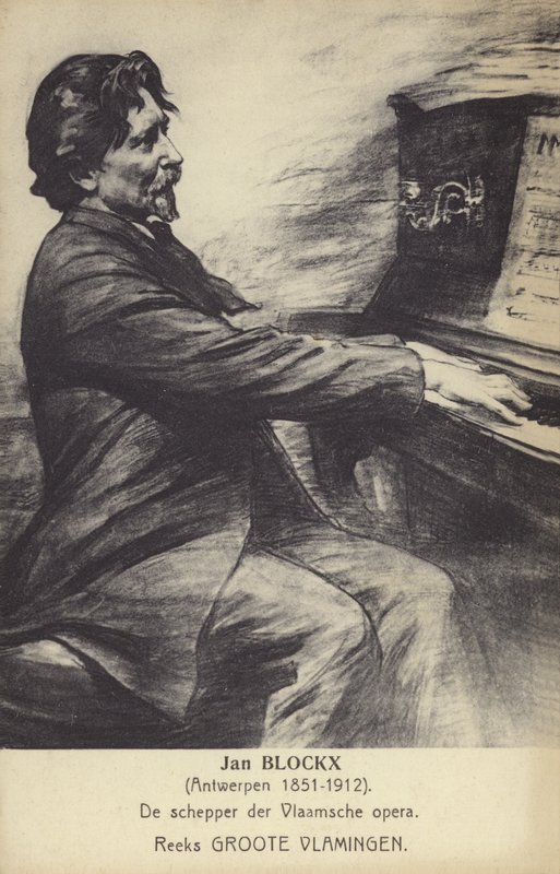 Jan Blockx , belgický skladatel, klavírista a pedagog (1851-1912) od Belgian School